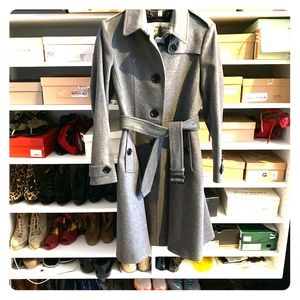 BURBERRY LONDON WOOL / CASHMERE COAT